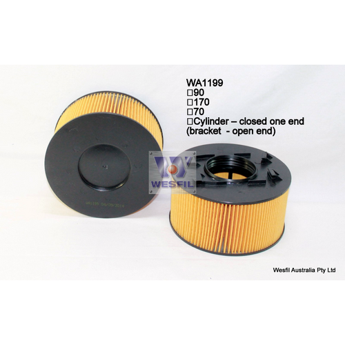 Wesfil Cooper Air Filter Wa1199 A1648