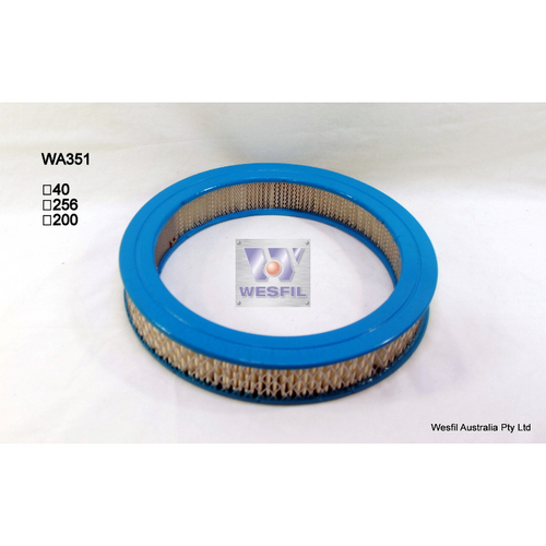 Wesfil Cooper Air Filter Wa351 A351 WA351