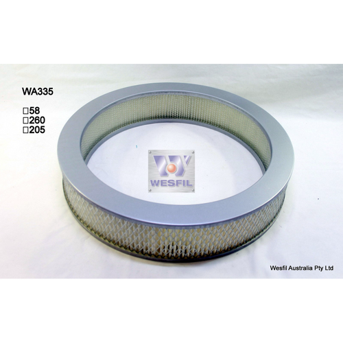 Wesfil Cooper Air Filter - Wa355 A355 WA355
