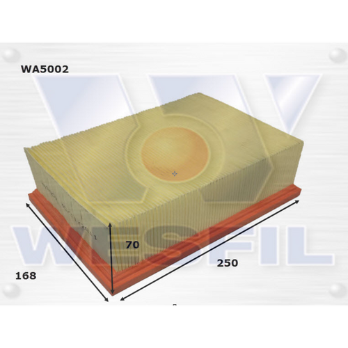 Wesfil Cooper Air Filter Wa5002 A1601