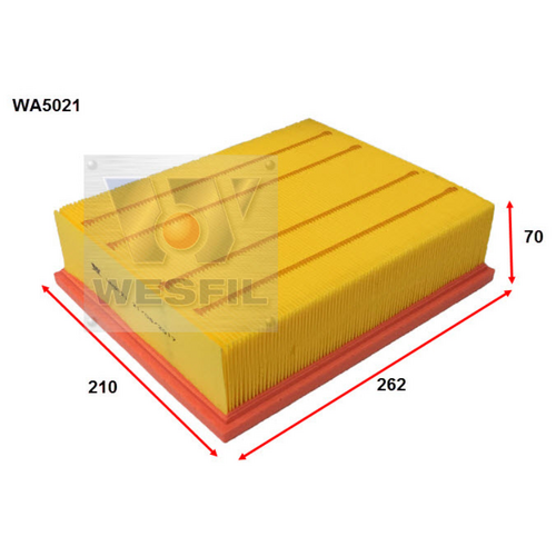 Wesfil Cooper Air Filter Wa5021 A1593