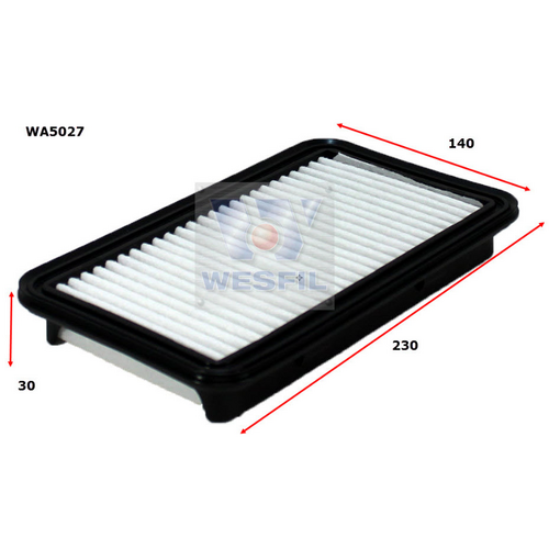 Wesfil Cooper Air Filter Wa5027 A1629