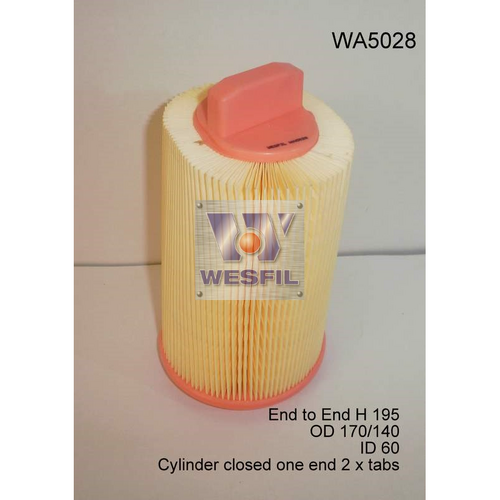 Wesfil Cooper Air Filter Wa5028 A1602