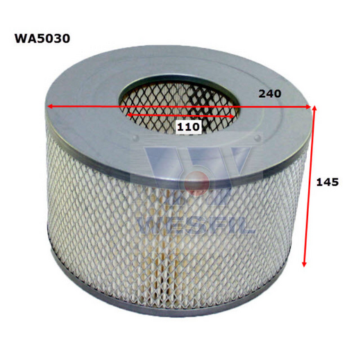 Wesfil Cooper Air Filter Wa5030 Hda6050