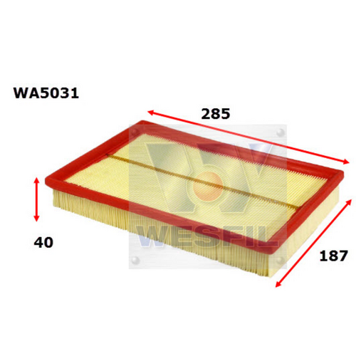 Wesfil Cooper Air Filter Wa5031 A1579