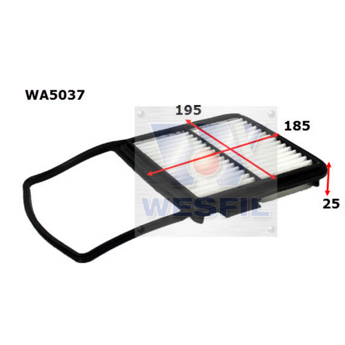 Wesfil Cooper Air Filter Wa5037 A1617