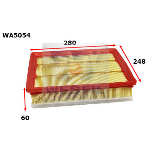 Wesfil Cooper Air Filter WA5054 A1701