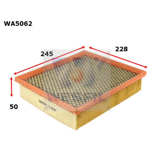 Wesfil Cooper Air Filter Wa5062 A1704
