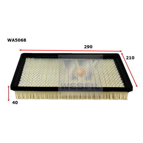 Wesfil Cooper Air Filter Wa5068 A1735
