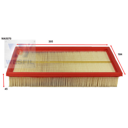 Wesfil Cooper Air Filter Wa5070 A1661