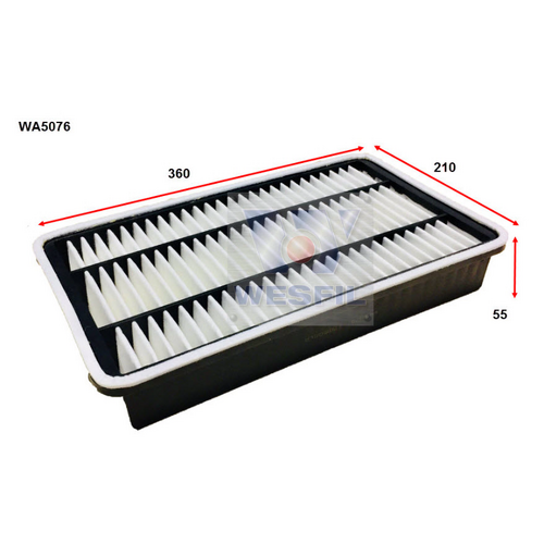 Wesfil Cooper Air Filter Wa5076 A1632