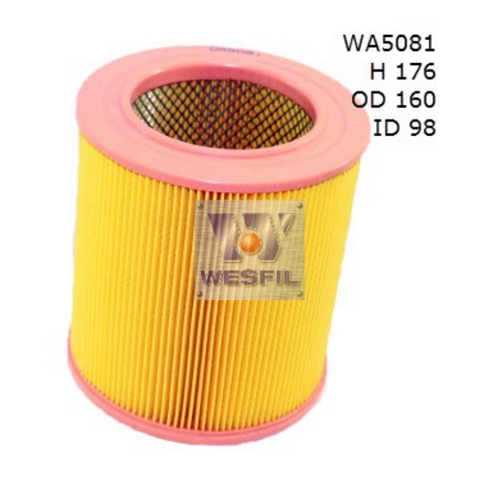 Wesfil Cooper Air Filter Wa5081 A1780