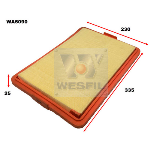 Wesfil Cooper Air Filter Wa5090 A1644