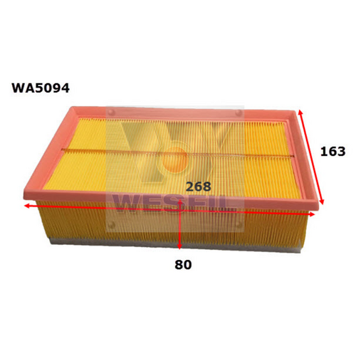 Wesfil Cooper Air Filter Wa5094 A1861