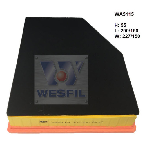 Wesfil Cooper Air Filter Wa5115 A1614