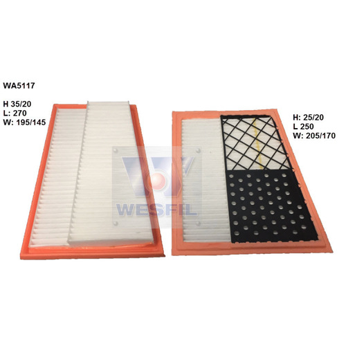 Wesfil Cooper Air Filter Wa5117 A1867