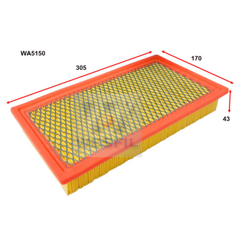 Wesfil Cooper Air Filter Wa5150 A1623