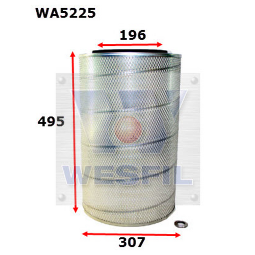 Wesfil Cooper Air Filter Wa5225 Hda5484