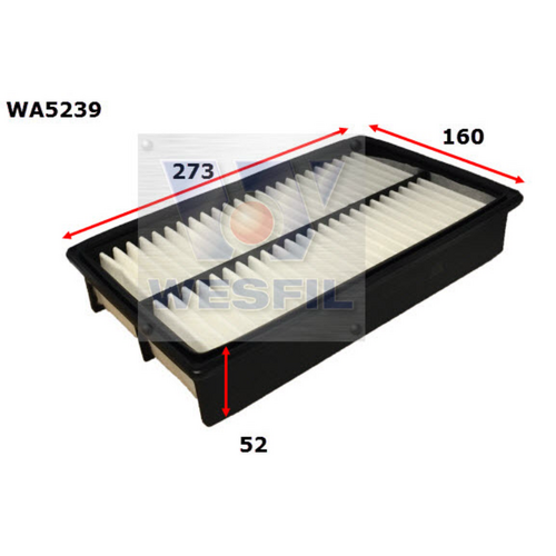 Wesfil Cooper Air Filter Wa5239 A1800