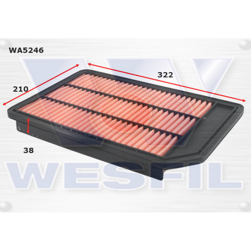 Wesfil Cooper Air Filter Wa5246 A1843