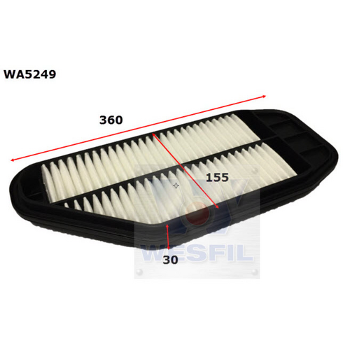 Wesfil Cooper Air Filter Wa5249 A1786