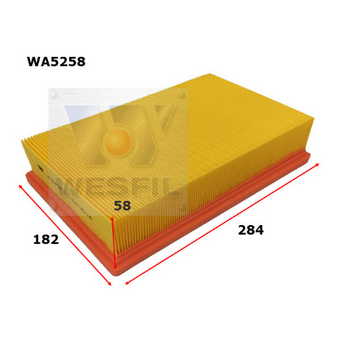 Wesfil Cooper Air Filter Wa5258 A1598