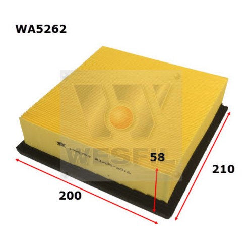 Wesfil Cooper Air Filter Wa5262