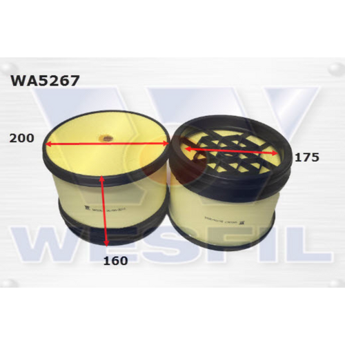 Wesfil Cooper Air Filter Wa5267 Hda6035