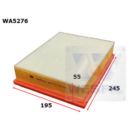 Wesfil Cooper Air Filter Wa5276