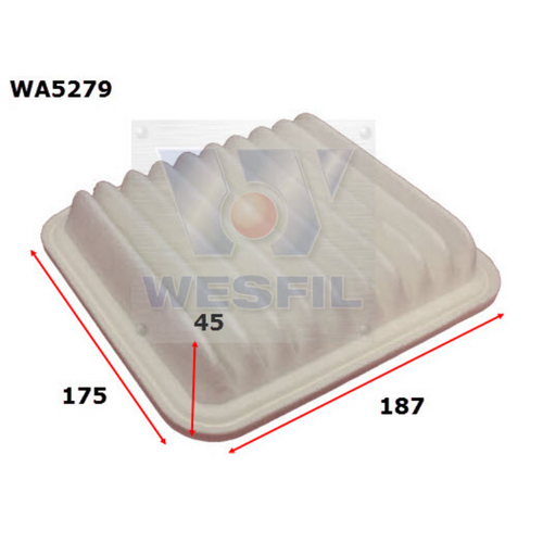 Wesfil Cooper Air Filter Wa5279 A1771