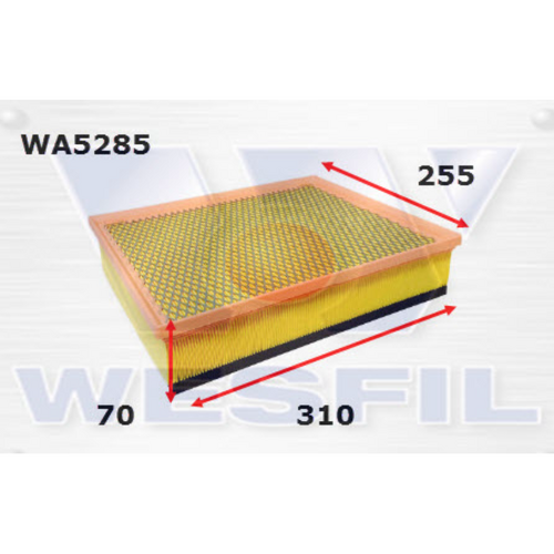 Wesfil Cooper Air Filter Wa5285 A1829