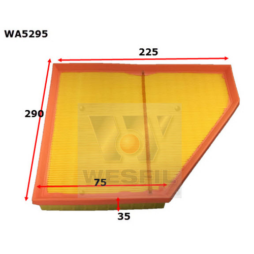 Wesfil Cooper Air Filter Wa5295