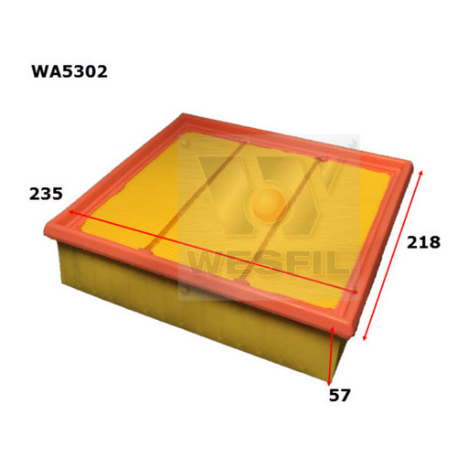 Wesfil Cooper Air Filter A1795 WA5302