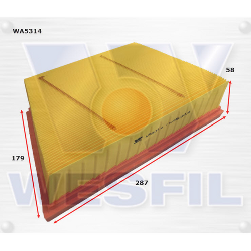 Wesfil Cooper Air Filter Wa5314 A1871