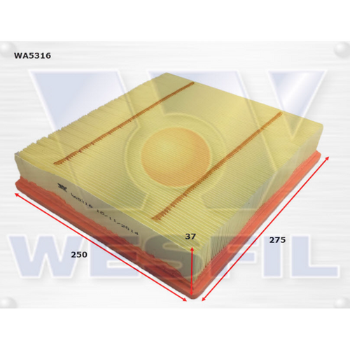 Wesfil Cooper Air Filter Wa5316