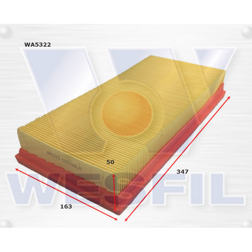 Wesfil Cooper Air Filter Wa5322 A1959