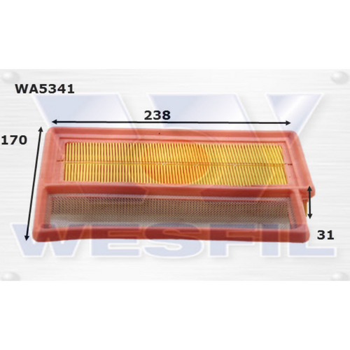 Wesfil Cooper Air Filter Wa5341