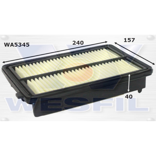 Wesfil Cooper Air Filter Wa5345 A1869