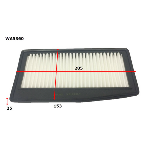 Wesfil Cooper Air Filter Wa5360 A1981