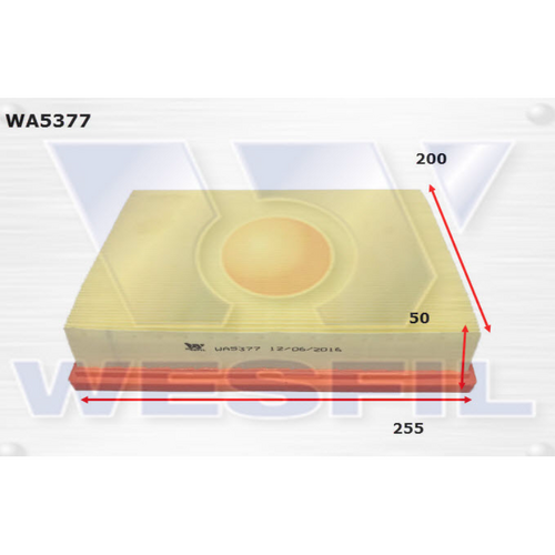 Wesfil Cooper Air Filter A1943 WA5377