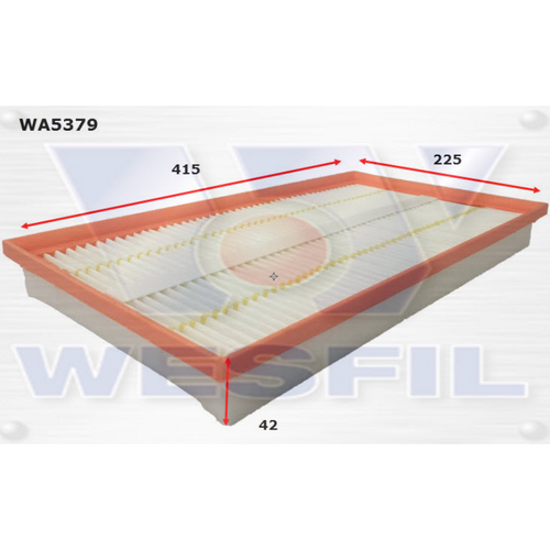 Wesfil Cooper Air Filter Wa5379 A1970