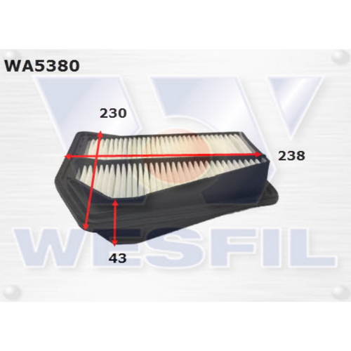 Wesfil Cooper Air Filter Wa5380 A1863