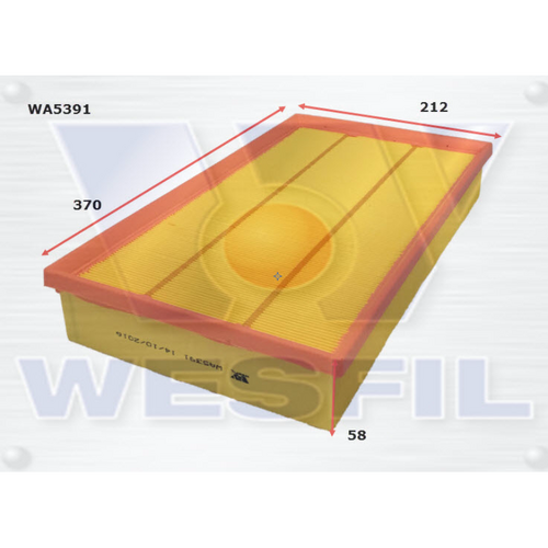 Wesfil Cooper Air Filter Wa5391