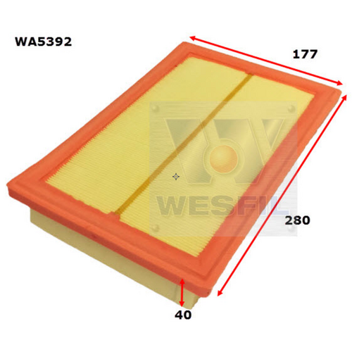 Wesfil Cooper Air Filter A1974 WA5392