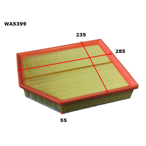 Wesfil Cooper Air Filter Wa5399 A1956