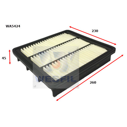 Wesfil Cooper Air Filter Wa5424 A1999