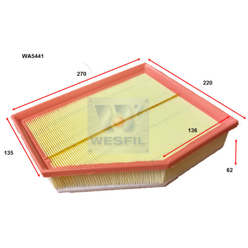 Wesfil Cooper Air Filter Wa5441 A2035