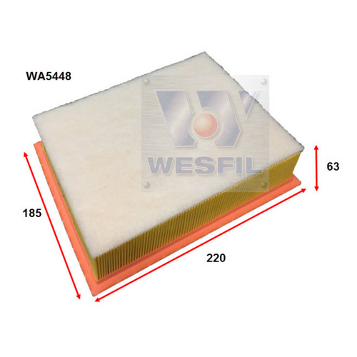 Wesfil Cooper Air Filter Wa5448 A2052