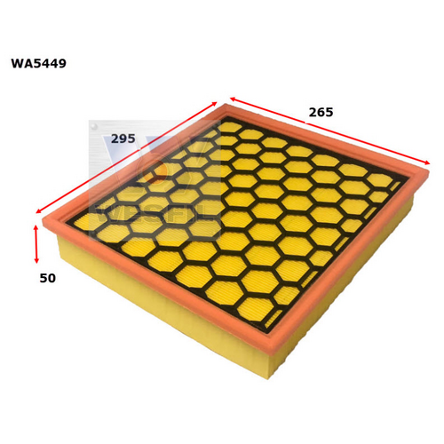 Wesfil Cooper Air Filter Wa5449 A2036
