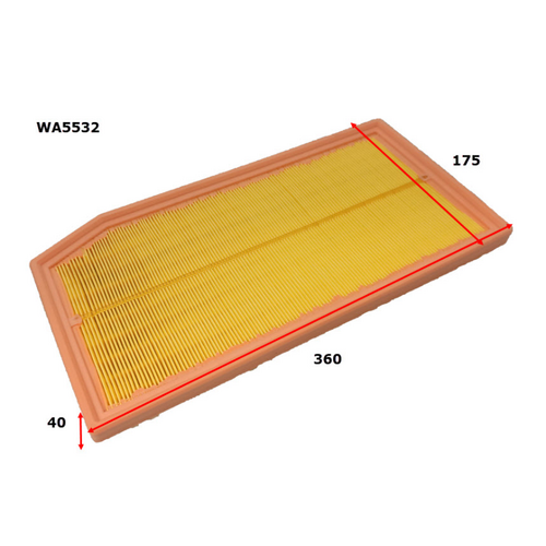 Wesfil Cooper Air Filter Wa5532 A2033